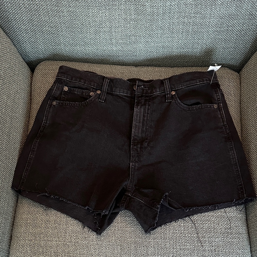 GAP Women's Black Jean Shorts